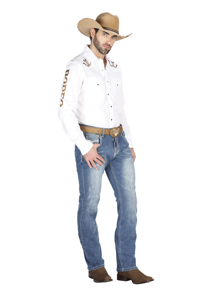 Vaquero pantalon shops