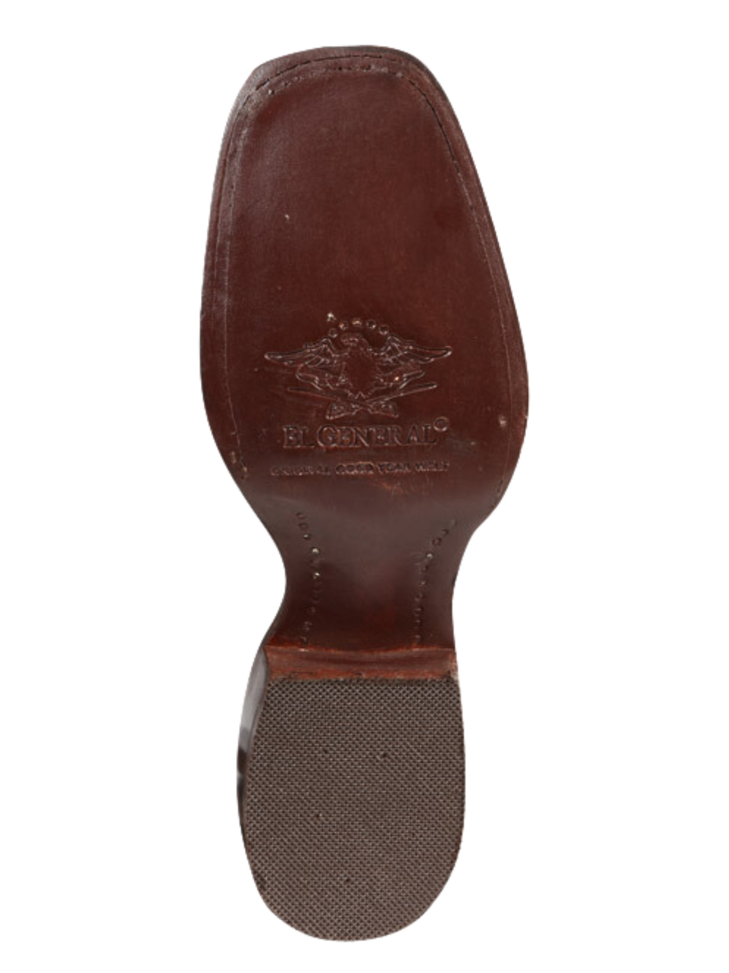 Botas Vaqueras Rodeo Clasicas de Piel Genuina para Mujer 'El General' - ID: 44854 Botas Rodeo Piel Genuina El General