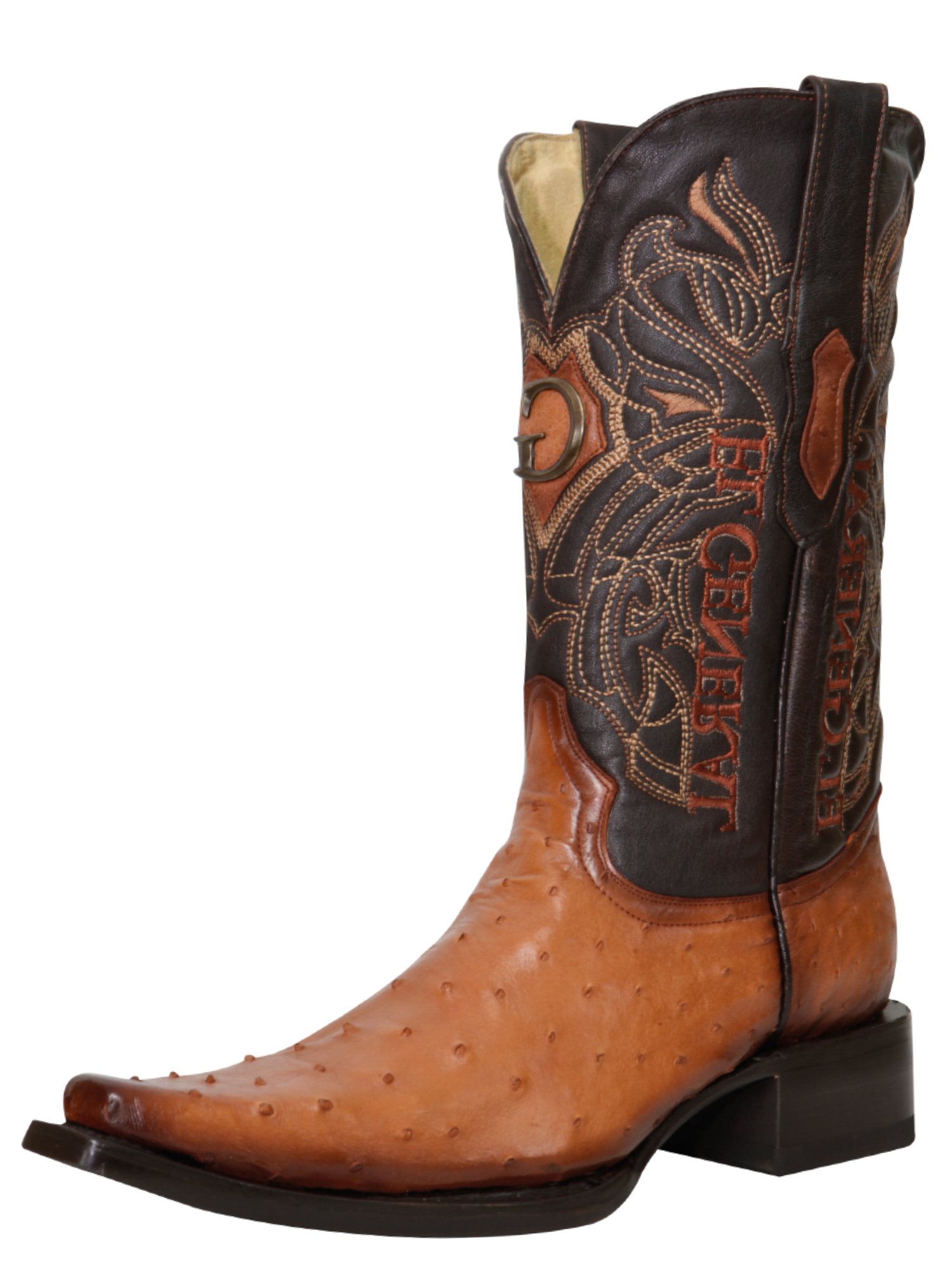 Original Ostrich Cowboy Boots Cowboy Boots Cognac 9 US 28 MX