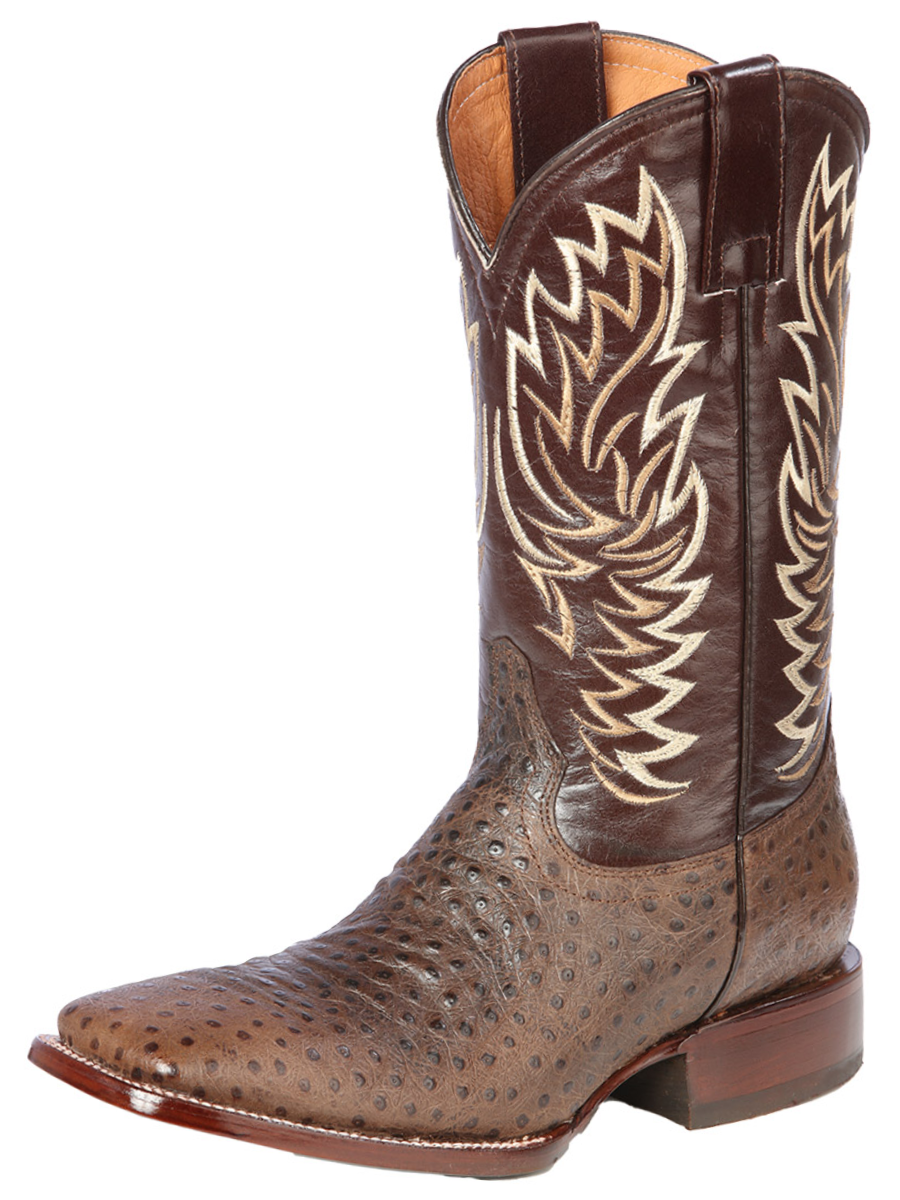 Cow skin 2025 cowboy boots