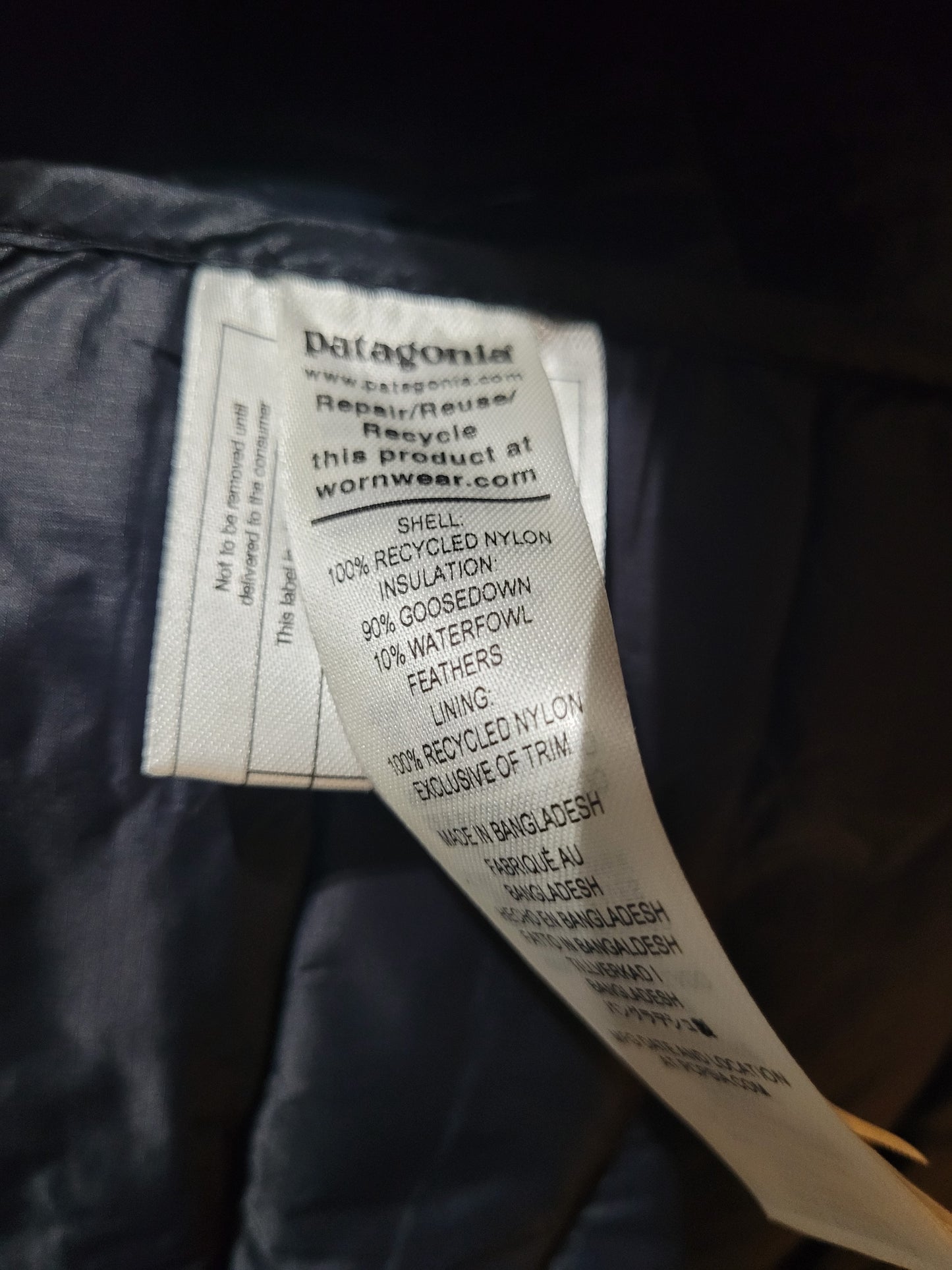 Chamarra Ligera Casual de Plumas para Hombre 'Patagonia' Chamarras de Plumas Patagonia