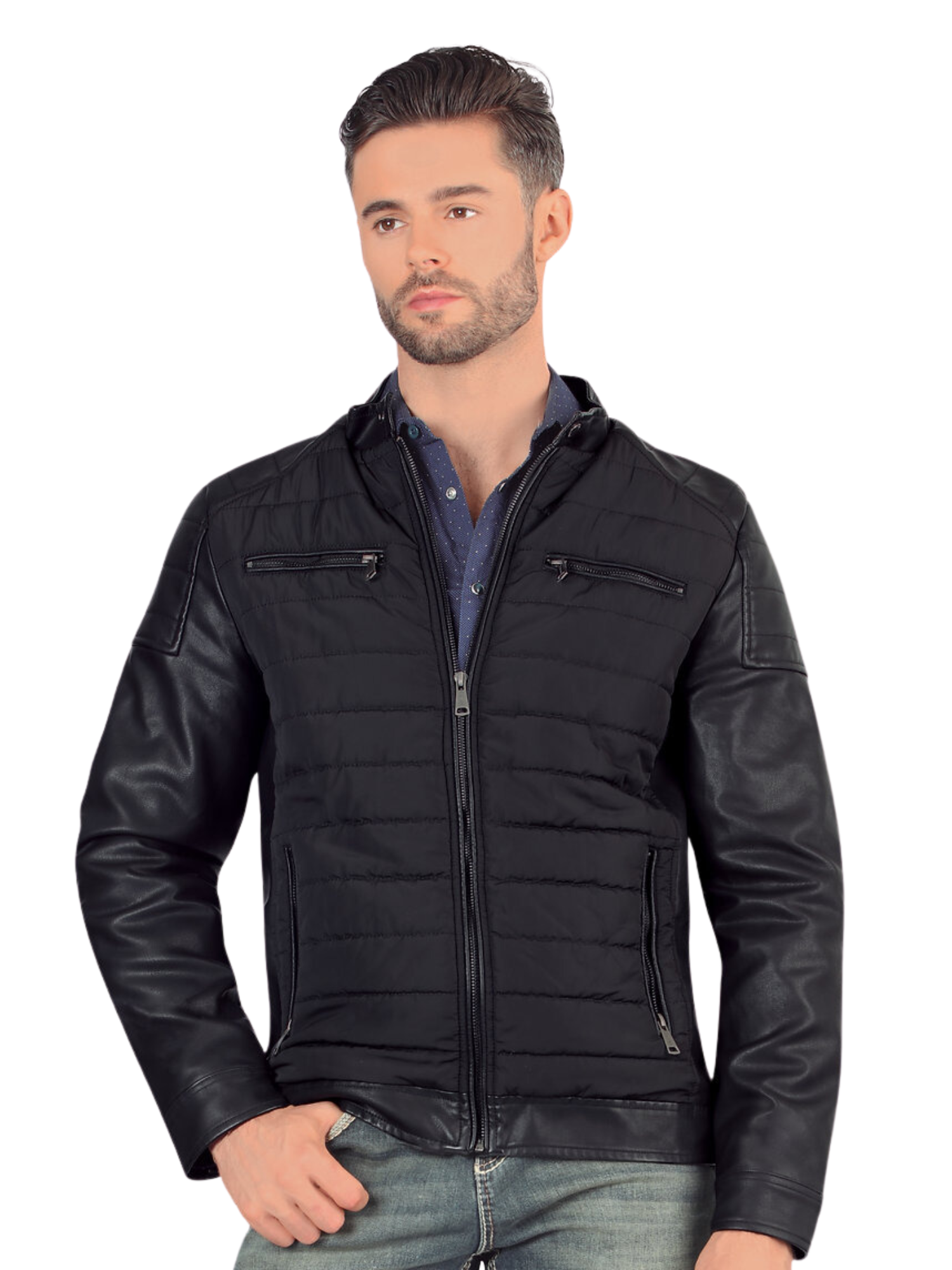 Chamarra Casual con Cierre para Hombre 'Lamasini' ID: 593