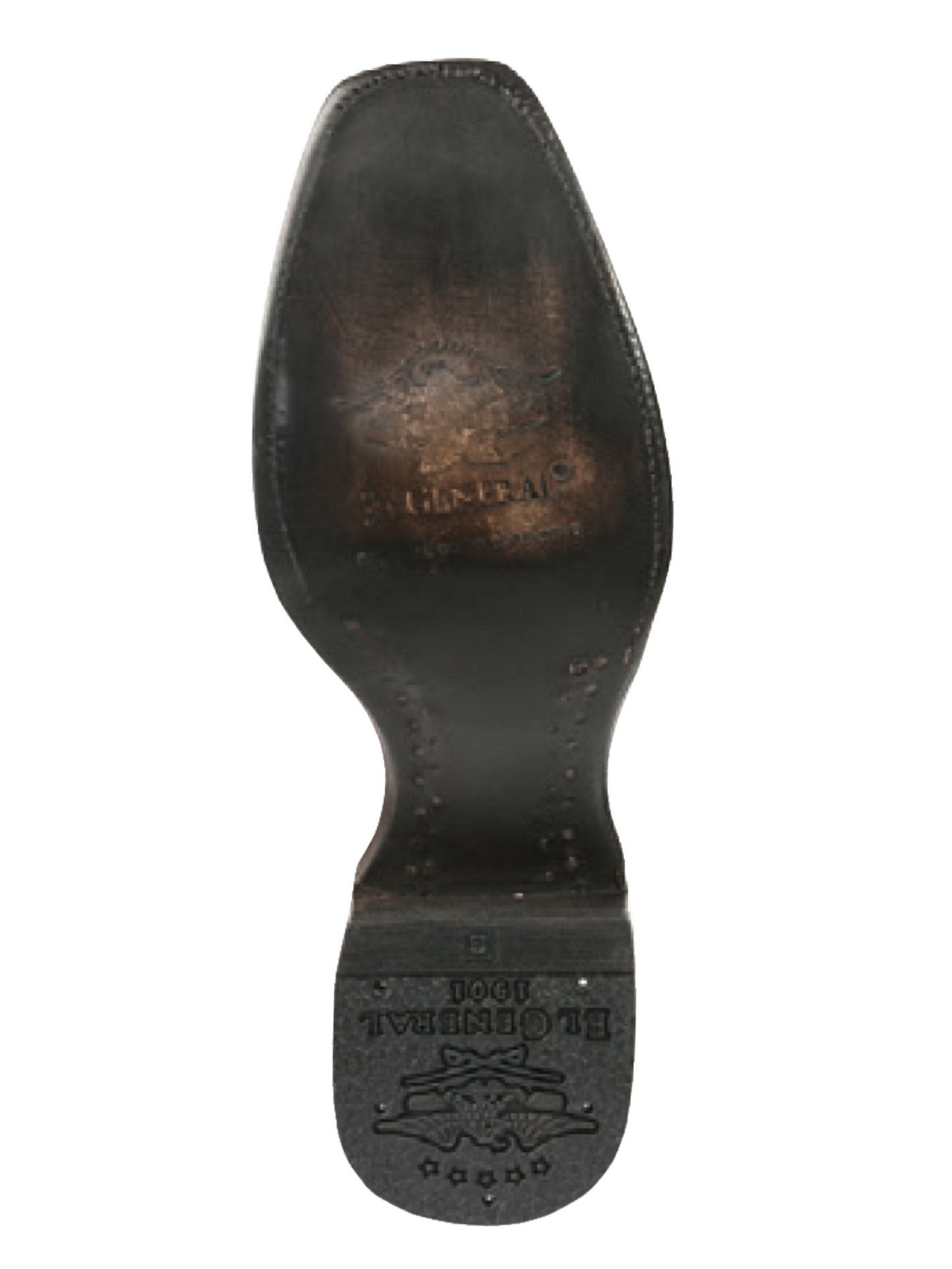 Botas Vaqueras Exoticas de Avestruz Original para Hombre 'El General' - ID: 45516 Botas Avestruz Original El General