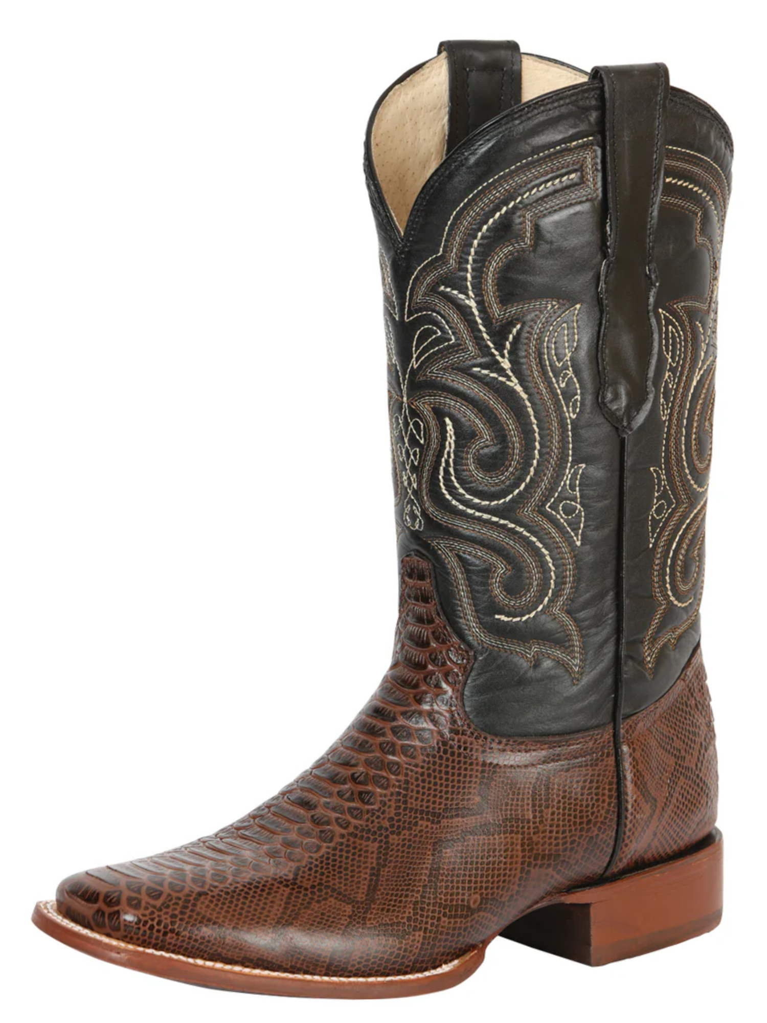 Men\'s Embossed Leather Cowboy Boots Christian Louboutin Men main image 2