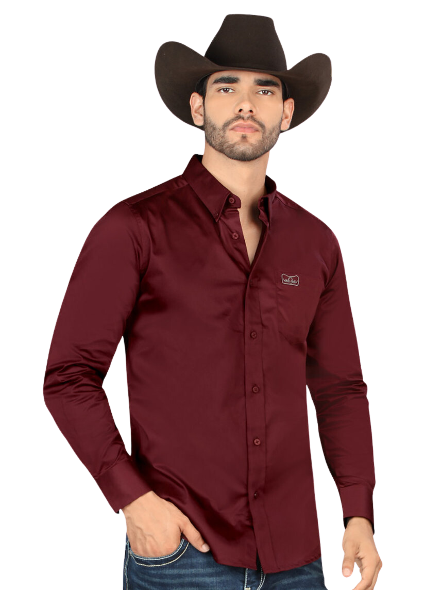 Camisas de vestir lisas para hombre online