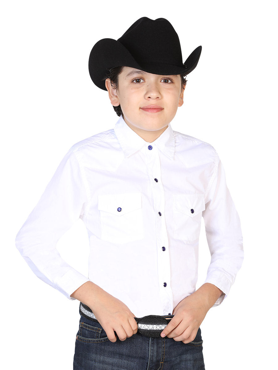 Rodeado Pais de Ciudadania mapa Long Sleeve Charro Cowboy Shirt - Western Shirt – Don Max