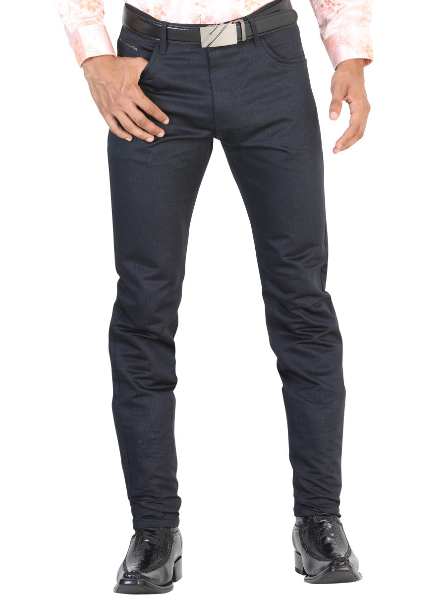 Smooth Navy Jeans for Men 'Centenario' - ID: 42850