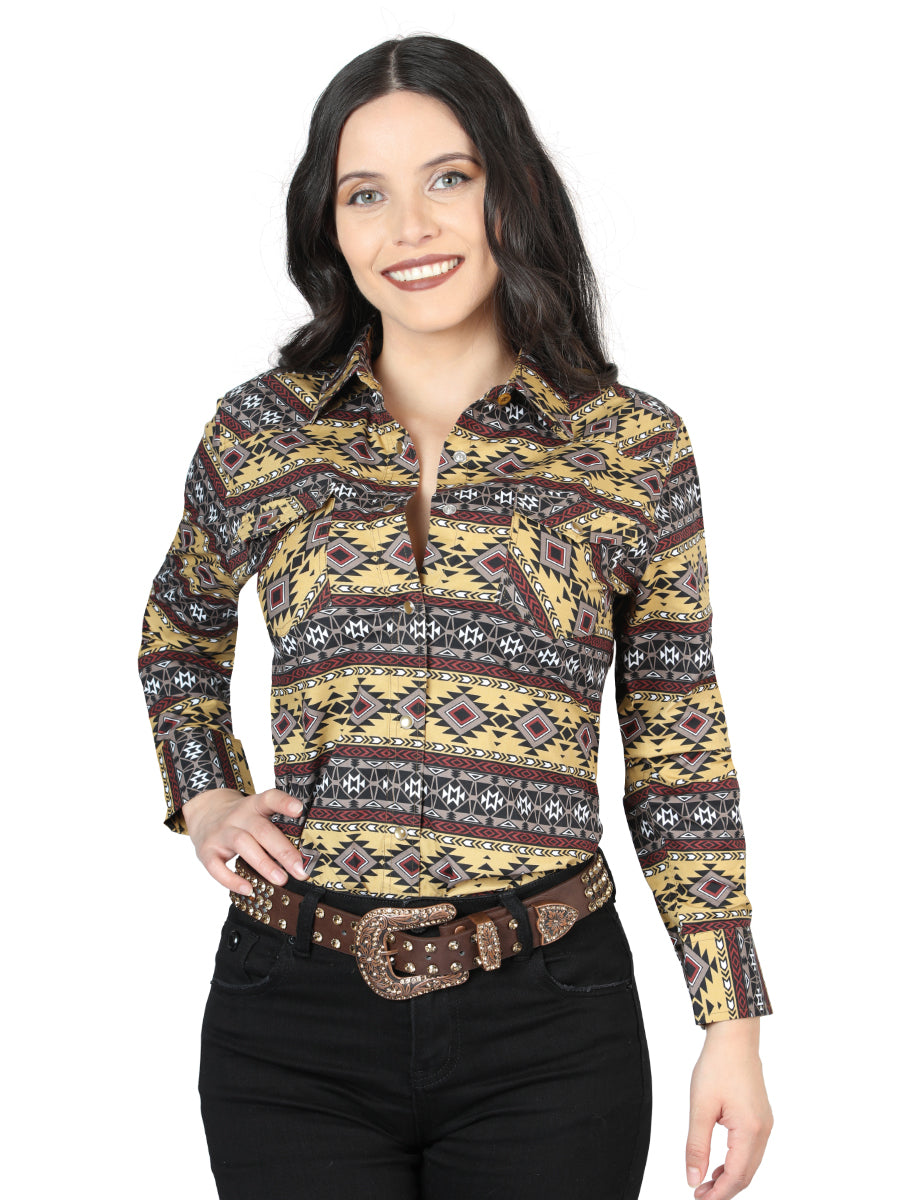 Yellow western shirt on sale womens