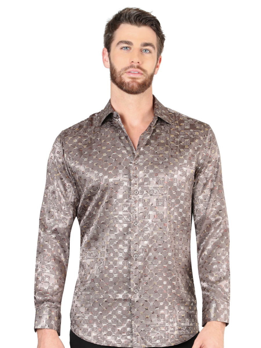 El General Brown Casual Long-Sleeve Shirt 44576, Men's, Size: Small El General Brown Casual Long-Sleeve Shirt 44576, Men's, Size: Small