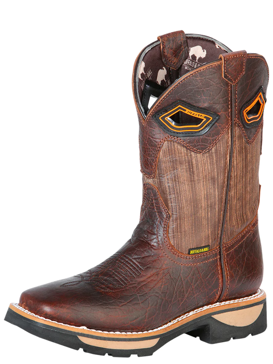 Botas de Trabajo Piel Cuello de Toro - Work Boots – Don Max Western