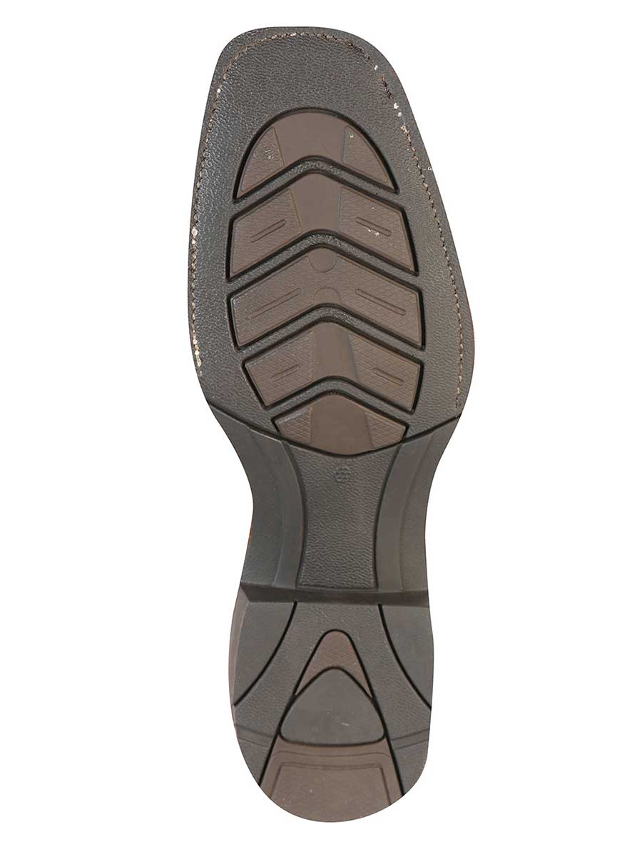 Botas Vaqueras Rodeo Clasicas de Piel Genuina para Hombre 'El General' - ID: 43012 Botas Piel Genuina El General