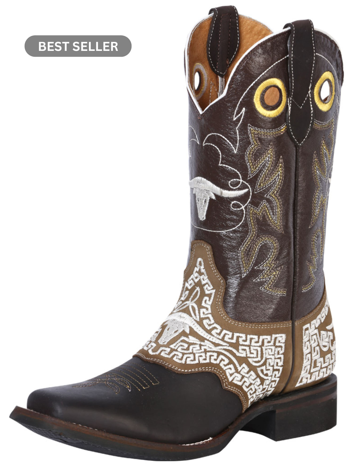 Botas Men Genuine Leather Cowboy Boots - Cowboy Boots – Don Max Western