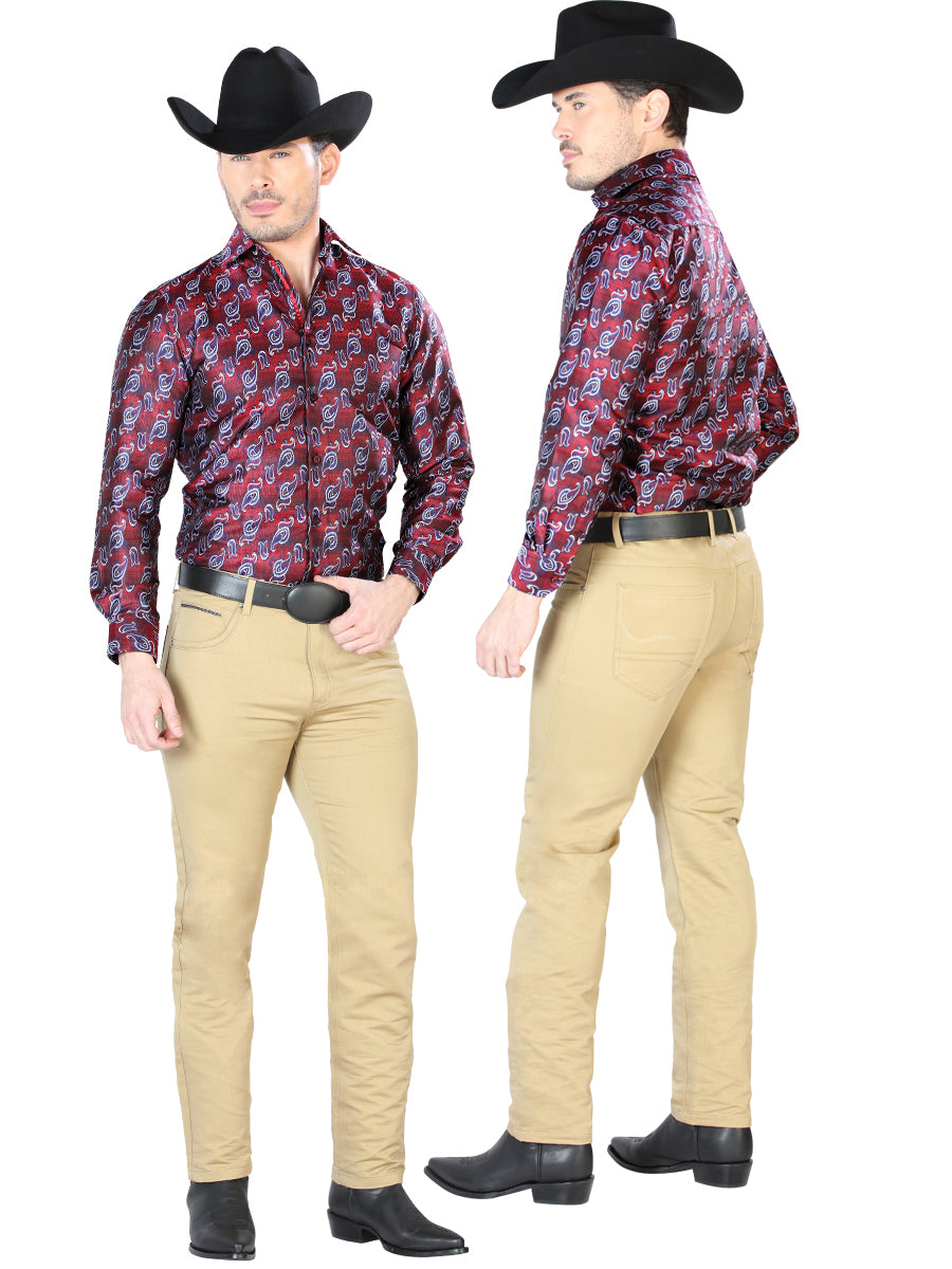 Pantalon Vaquero Liso Caqui para Hombre Centenario ID 42849