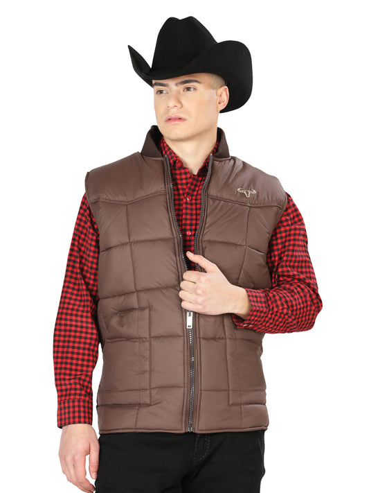 AAA Brown Supreme Quality Light Vest for Men 'El General' - ID: 43306 Vest El General Brown
