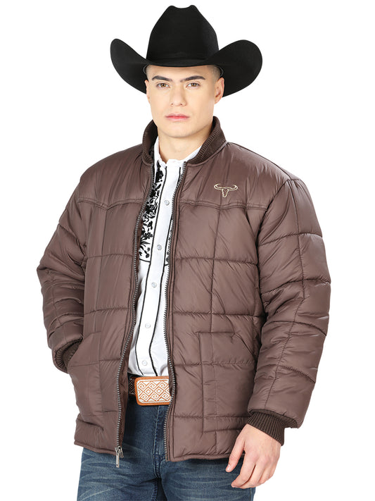 AAA Coffee Supreme Quality Light Jacket for Men 'El General' - ID: 43323