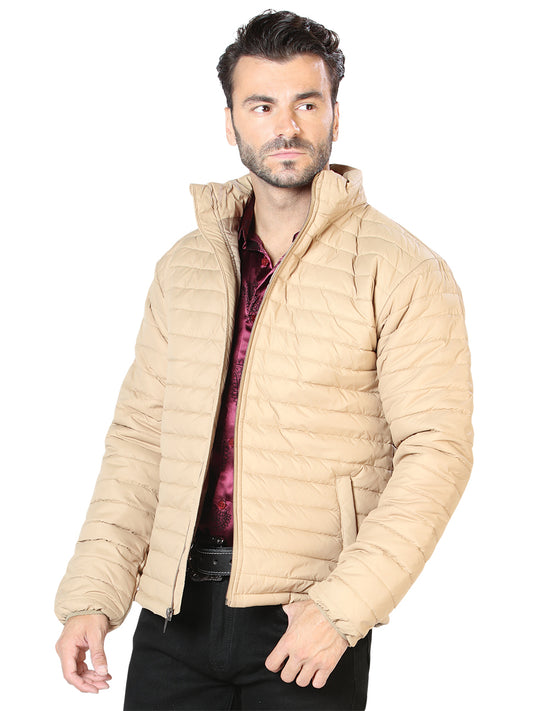 Khaki AAA Supreme Quality Ultralight Padded Jacket for Men 'El General' - ID: 43325 Jacket El General