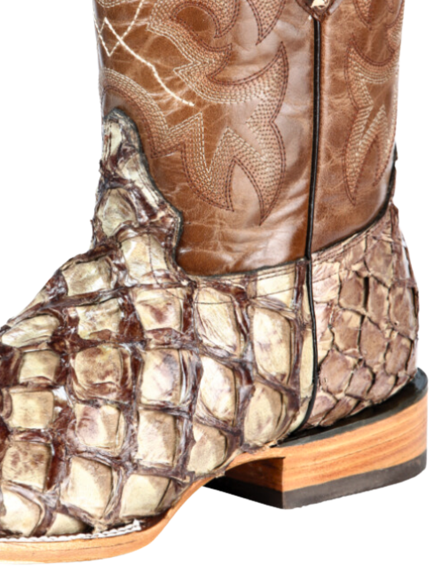 Botas Vaqueras Rodeo Exoticas de Monster Fish Original para Hombre '100 Años' - ID: 44114 Botas Monster Fish Original 100 Años 