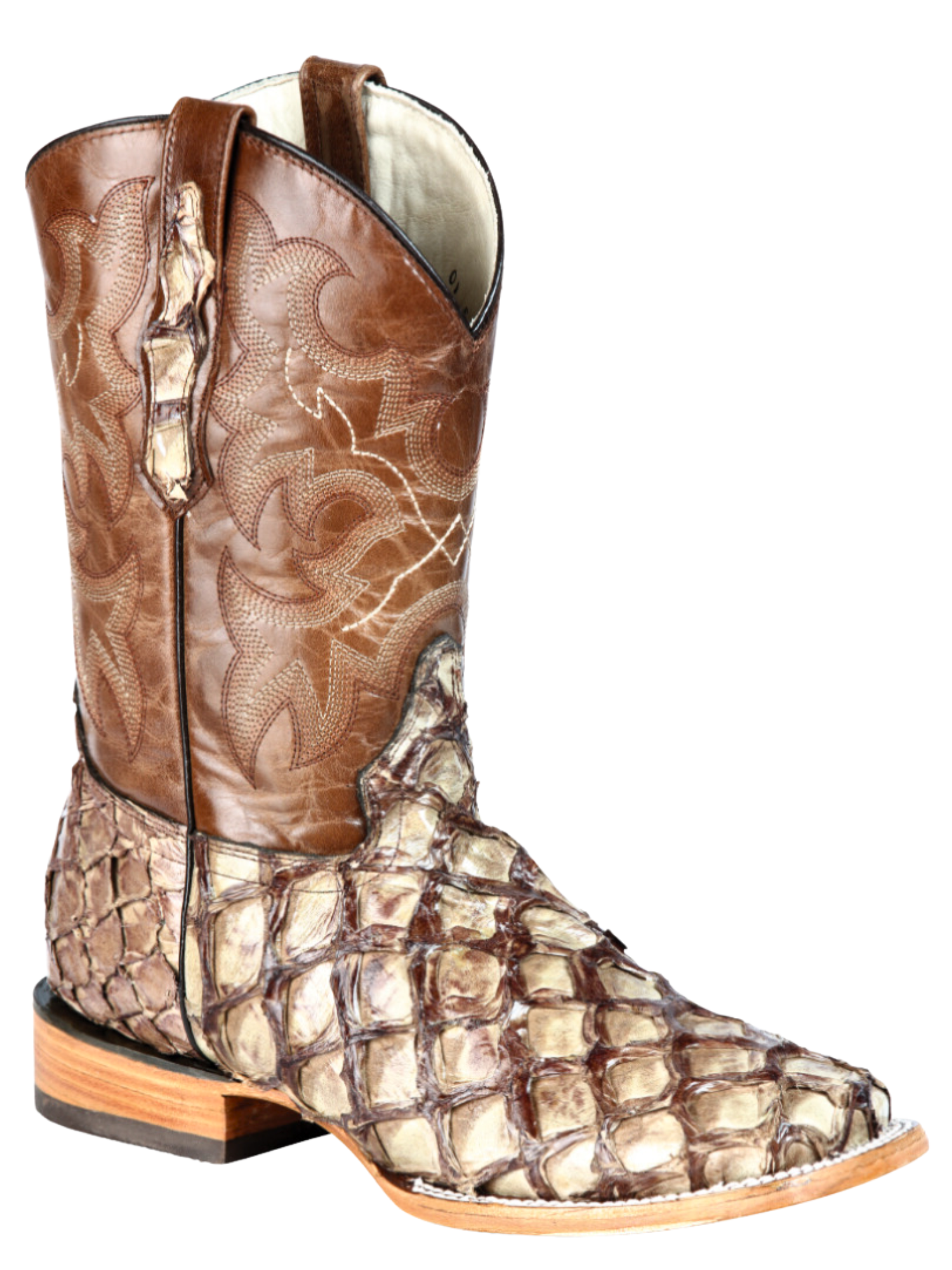 Botas Vaqueras Rodeo Exoticas de Monster Fish Original para Hombre '100 Años' - ID: 44114 Botas Monster Fish Original 100 Años 