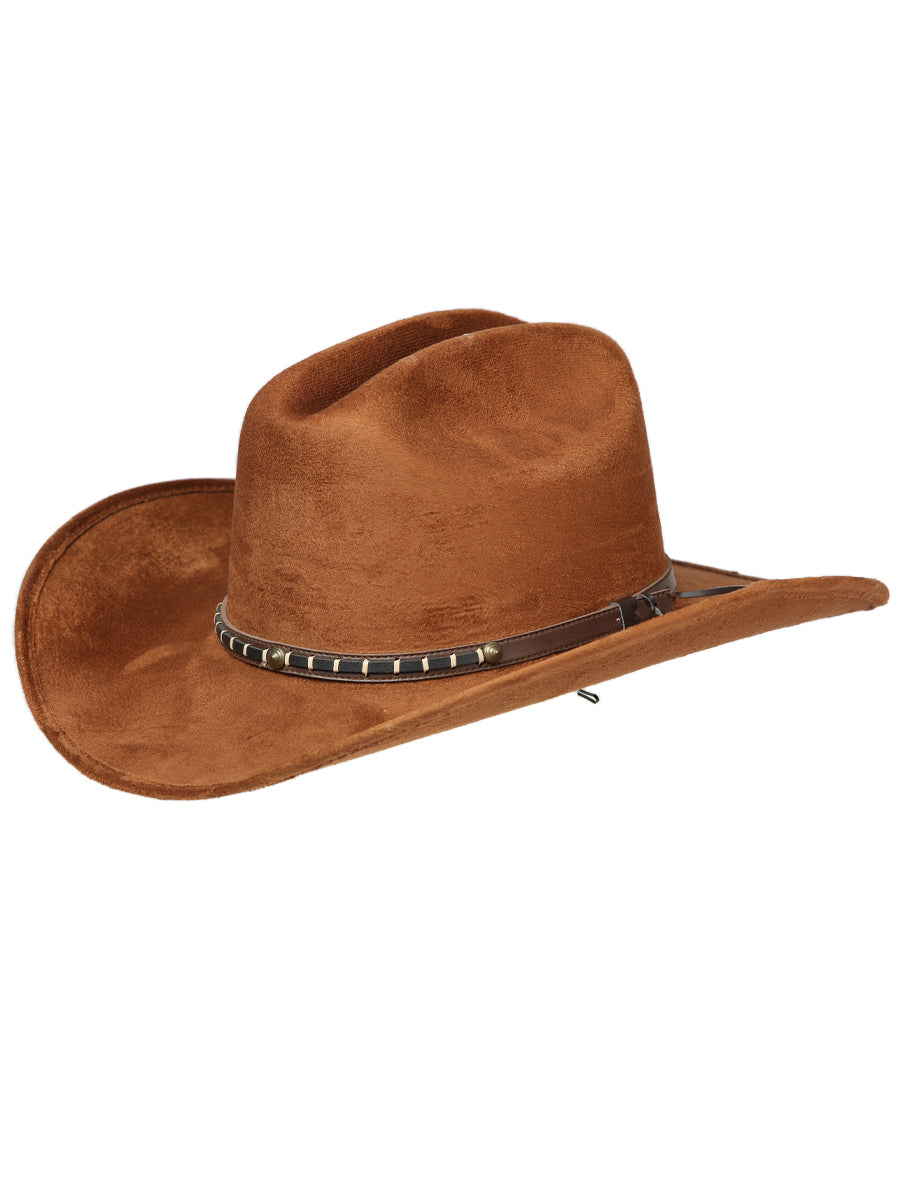 Kids - Suede American Last Cowboy Hat for Children 'El General' Cowboy Hat El General Tobacco