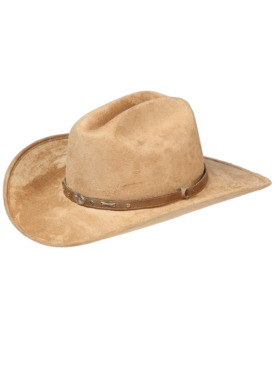 Kids - Suede American Last Cowboy Hat for Children 'El General' Cowboy Hat El General Camel