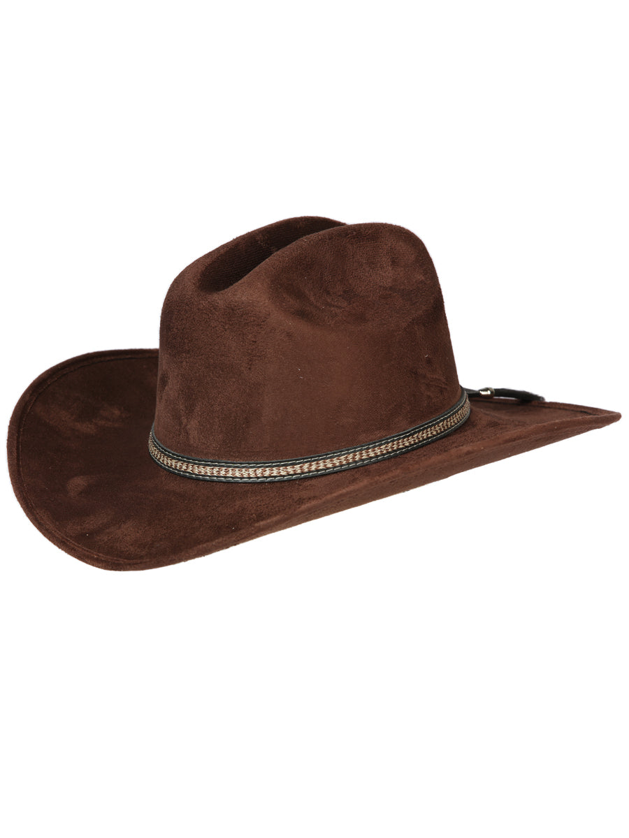 Kids - Suede American Last Cowboy Hat for Children 'El General' Cowboy Hat El General Choco