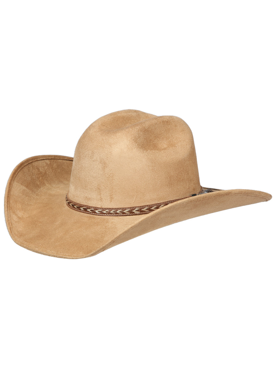 Suede Toro Cowboy Hat for Men 'El General' Cowboy Hat El General Camel