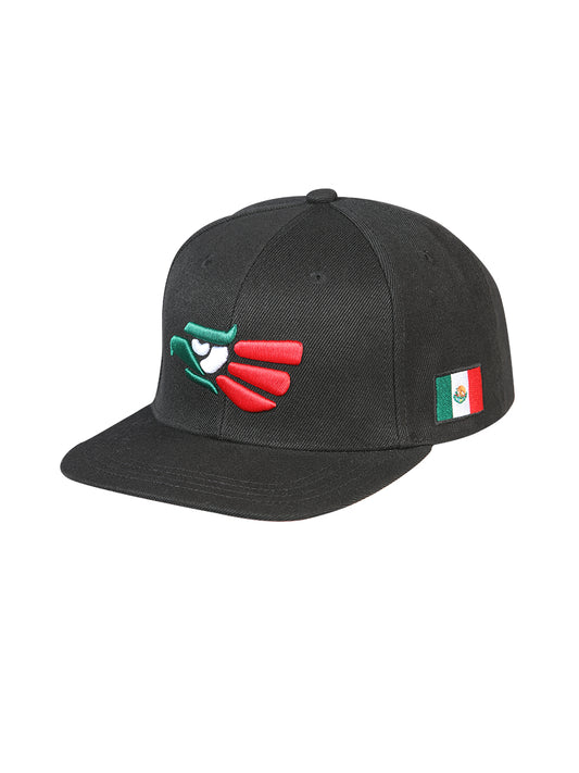 Gorra Bordada Aguila de Poliester 'El General' - ID: 44376 Gorras El General Black