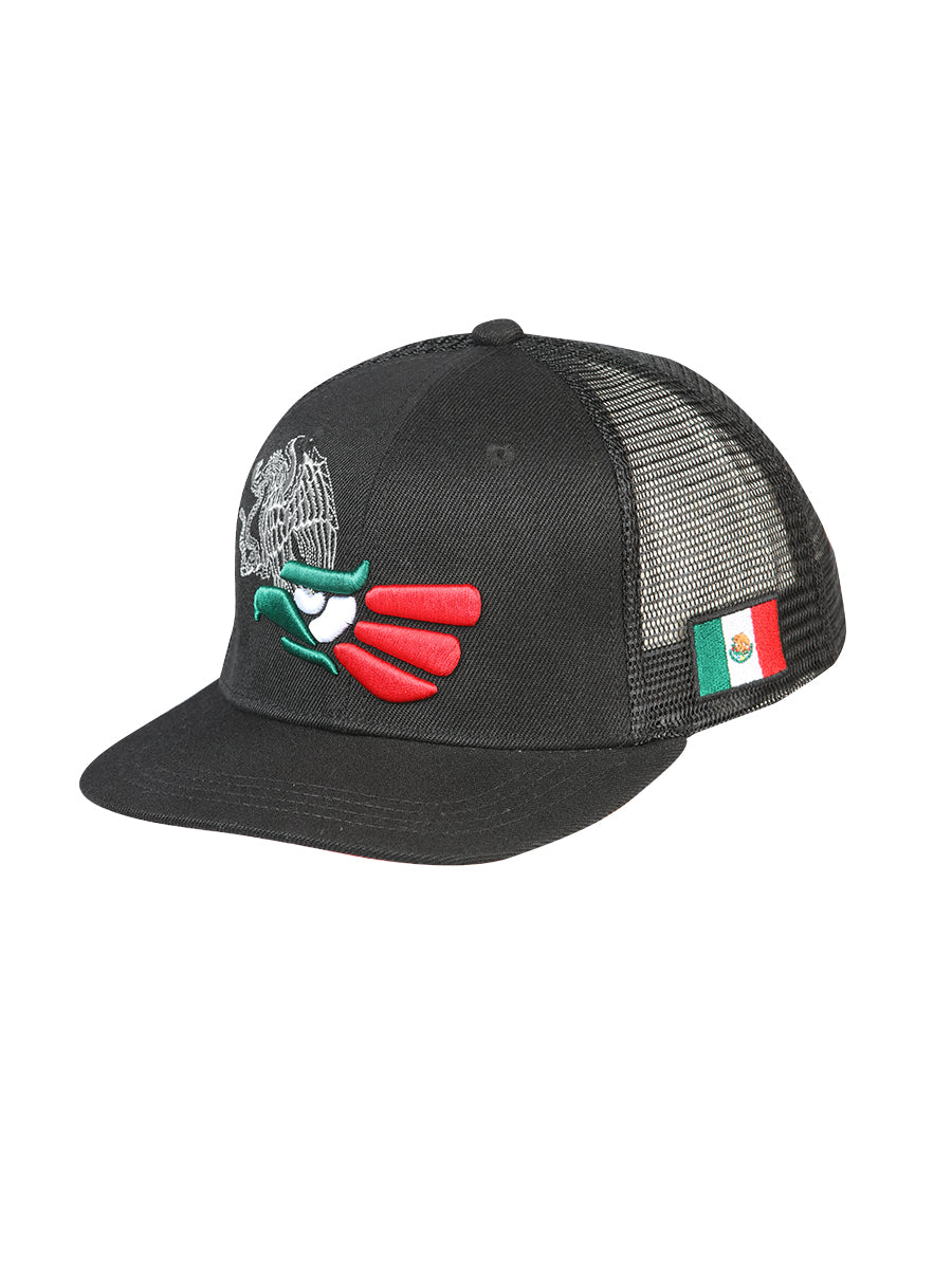 Gorra Bordada Aguilas de Poliester 'El General' - ID: 44392 Gorras El General Black