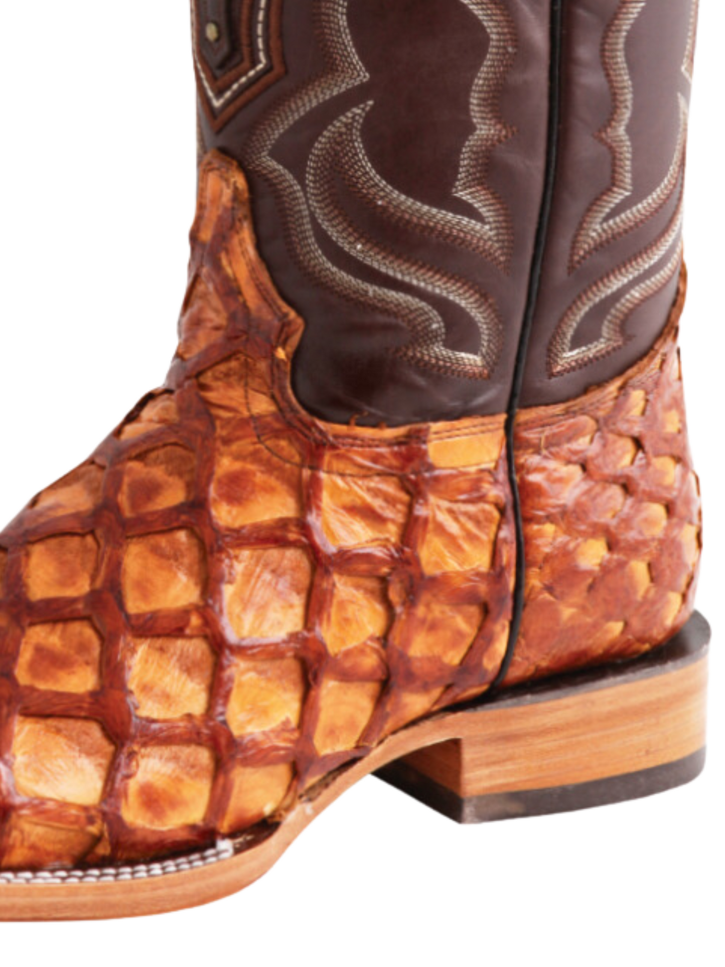 Monster Fish Original Exotic Rodeo Cowboy Boots for Men '100 Years' - ID: 44606