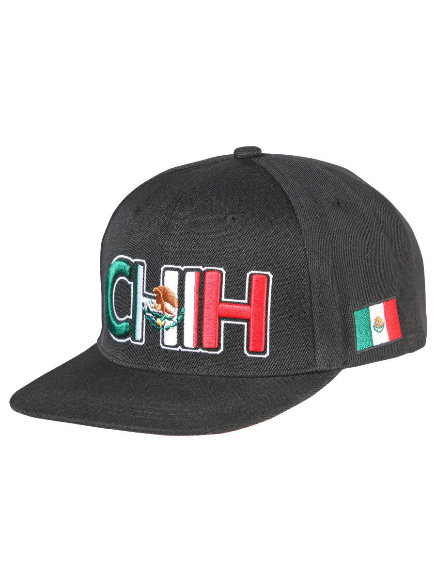 Gorra Bordada Chihuahua de Poliester 'El General' - ID: 44785 Gorras El General Black