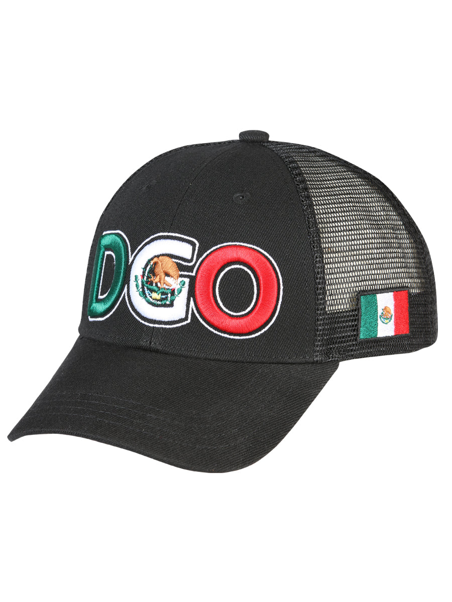 Gorra Bordada Durango de Poliester 'El General' - ID: 44788 Gorras El General Black