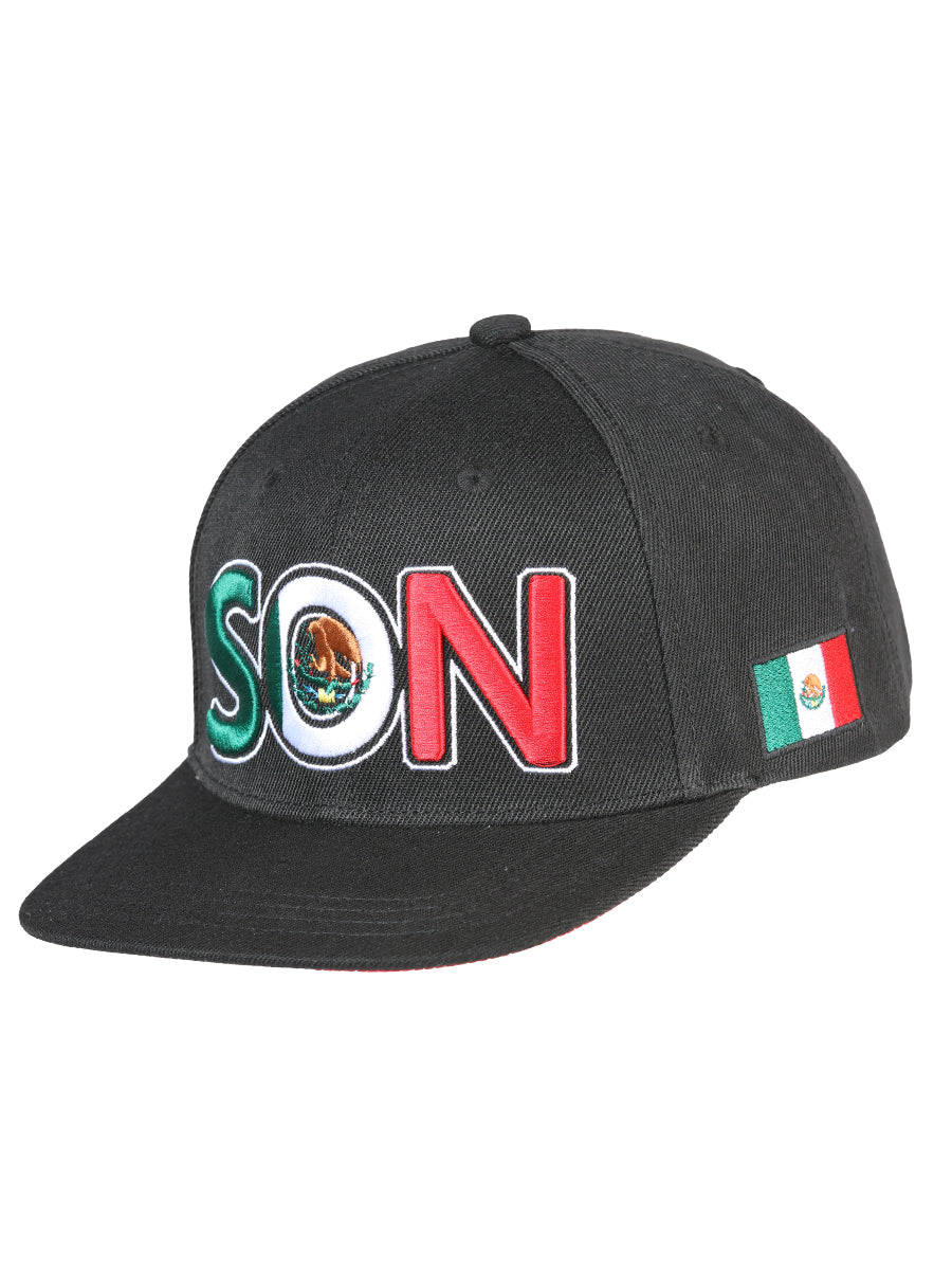 Gorra Bordada Sonora de Poliester 'El General' - ID: 44799 Gorras El General Black