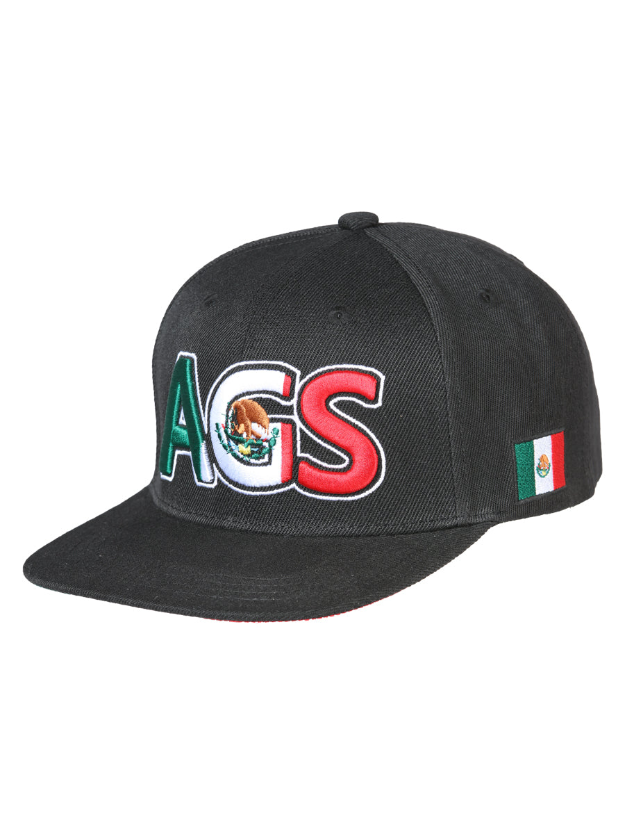 Gorra Bordada Aguascalientes de Poliester 'El General' - ID: 44801 Gorras El General Black