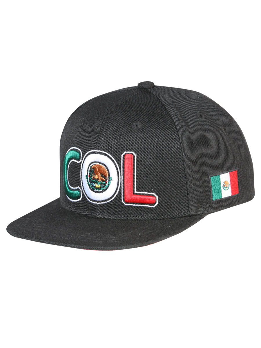 Gorra Bordada Colima de Poliester 'El General' - ID: 44806 Gorras El General Black