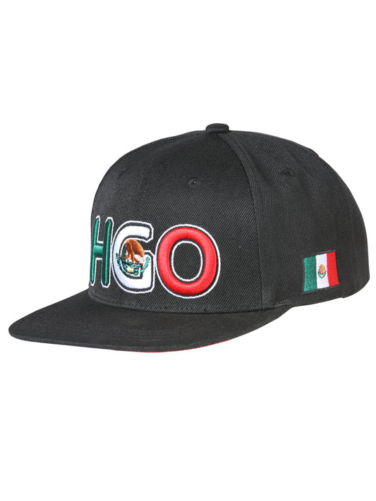 Gorra Bordada Hidalgo de Poliester 'El General' - ID: 44807 Gorras El General Black