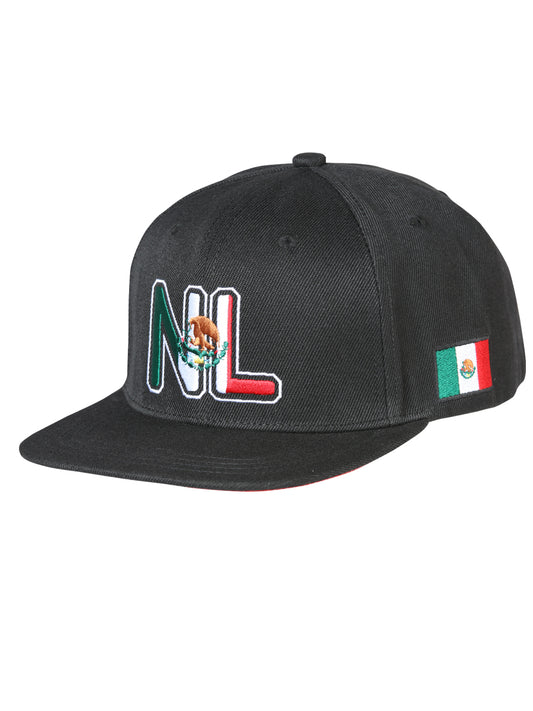 Gorra Bordada Nuevo Leon de Poliester 'El General' - ID: 44809 Gorras El General Black