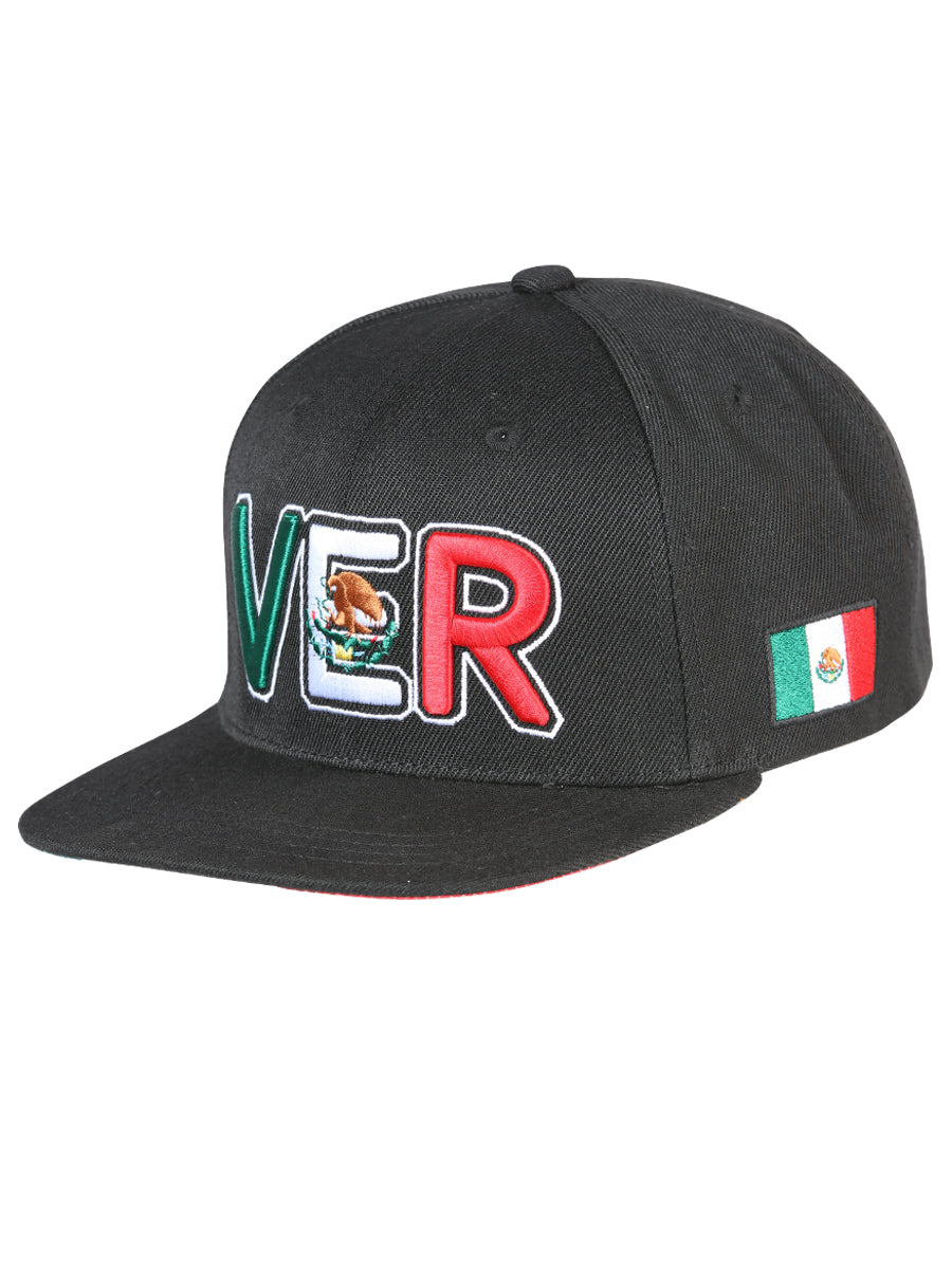 Gorra Bordada Veracruz de Poliester 'El General' - ID: 44814 Gorras El General Black