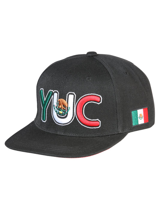 Gorra Bordada Yucatan de Poliester 'El General' - ID: 44815 Gorras El General Black