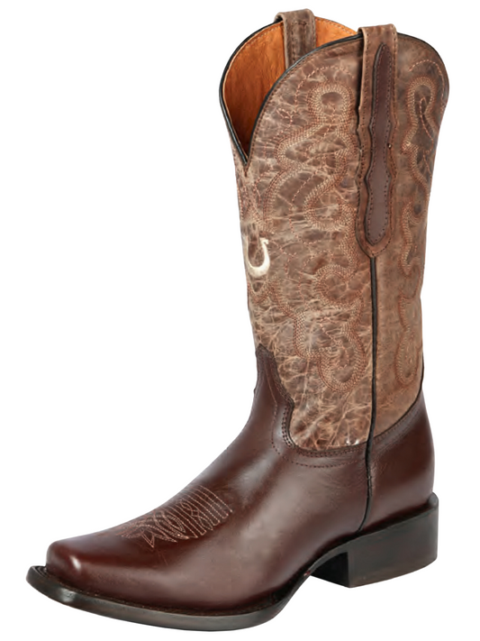 Classic Genuine Leather Rodeo Cowboy Boots for Women 'El General' - ID: 44851 Cowgirl Boots El General