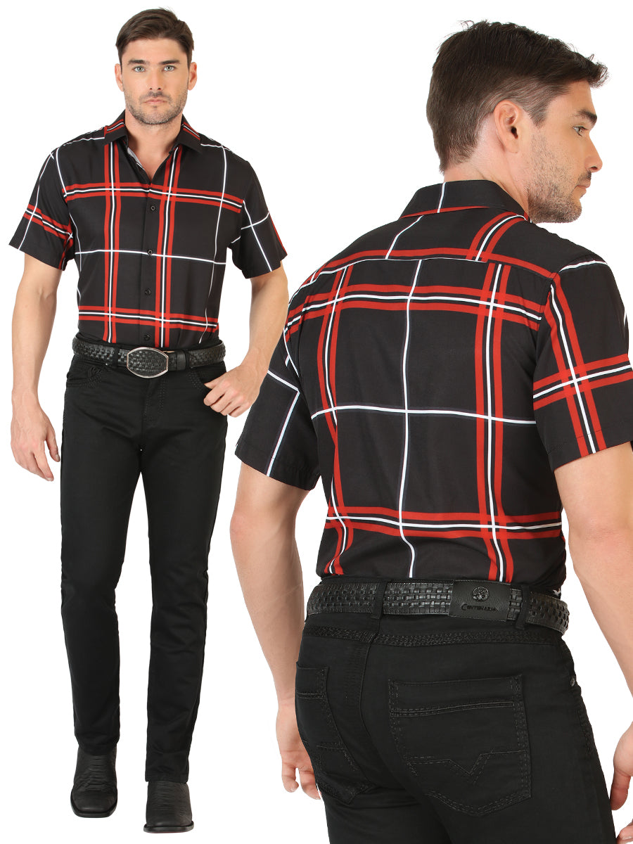 Pantalon de Mezclilla Premium Slim Cut Negro para Hombre 'Centenario' - ID: 45540 Pantalones de Vaquero Centenario Black