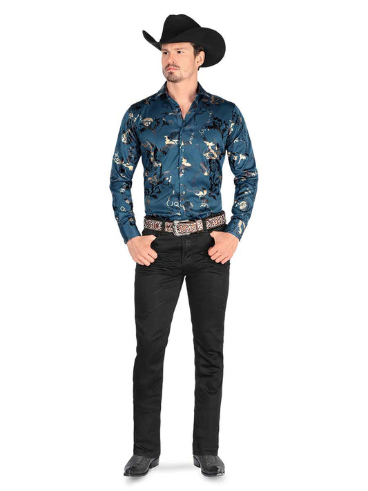 Pantalon Vaquero de Mezclilla Stretch para Hombre 'Montero' - ID: 5601 Denim Jeans Montero Black