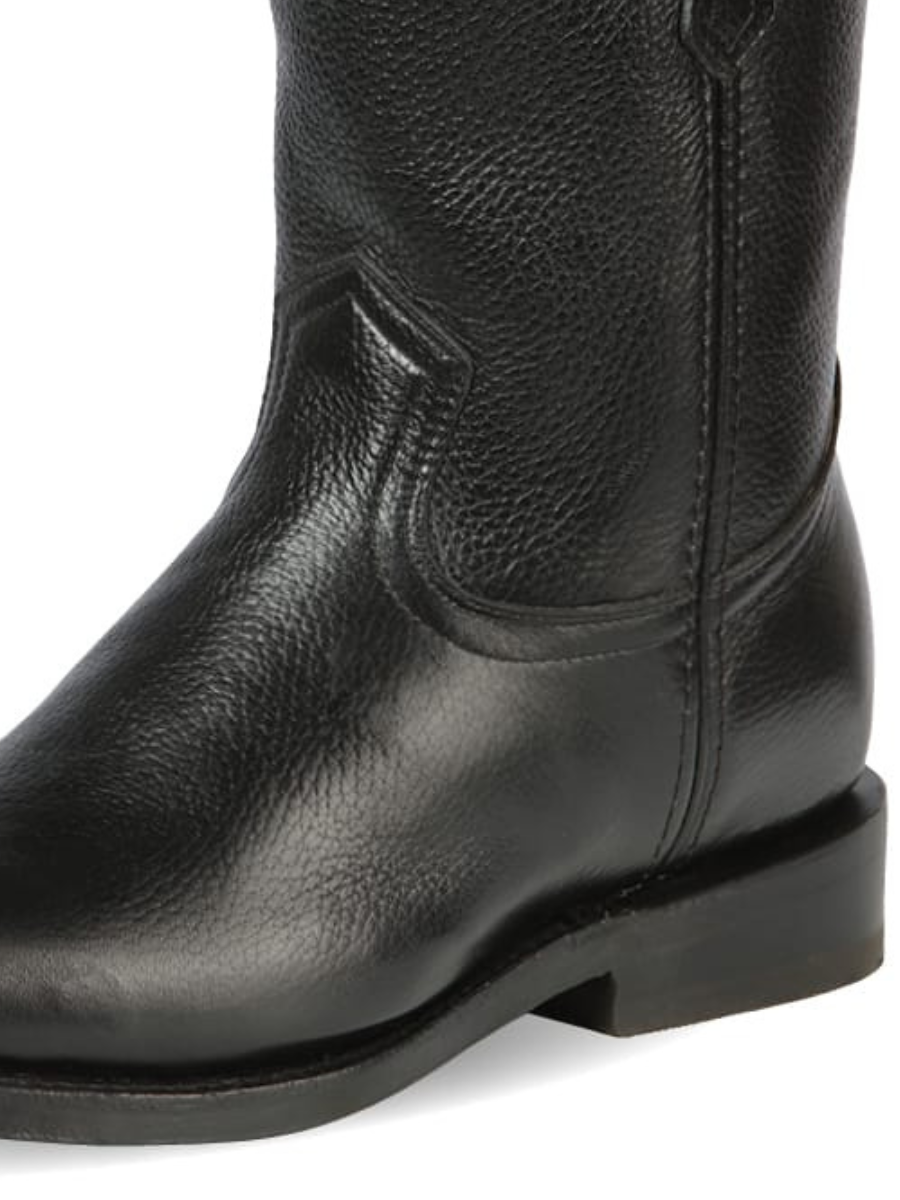 Classic Genuine Leather Cowboy Boots for Men 'Montero' - ID: 51432