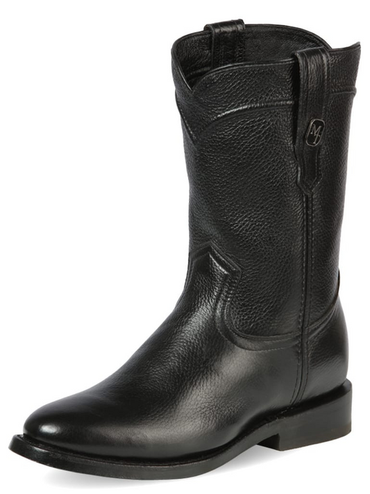 Classic Genuine Leather Cowboy Boots for Men 'Montero' - ID: 51432 Cowboy Boots Montero Black