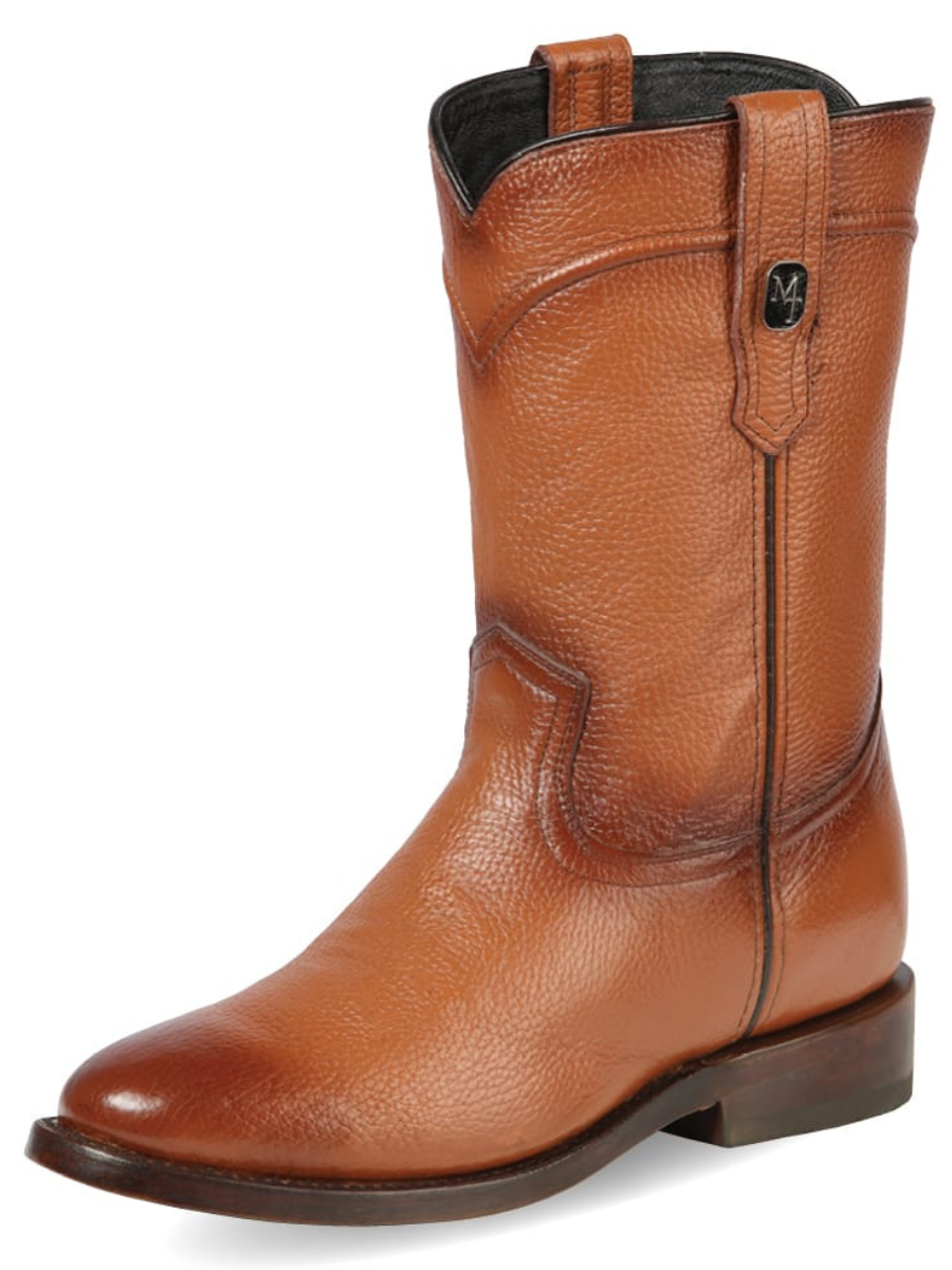 Classic Genuine Leather Cowboy Boots for Men 'Montero' - ID: 51433