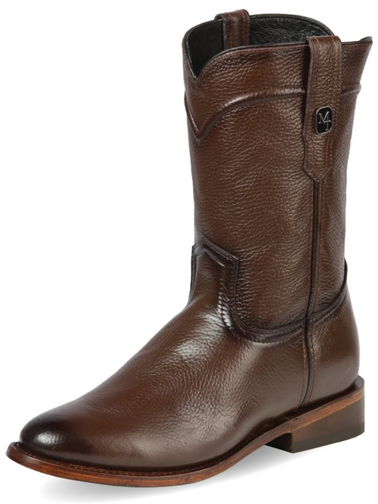 Classic Genuine Leather Cowboy Boots for Men 'Montero' - ID: 51434 Cowboy Boots Montero Cafe
