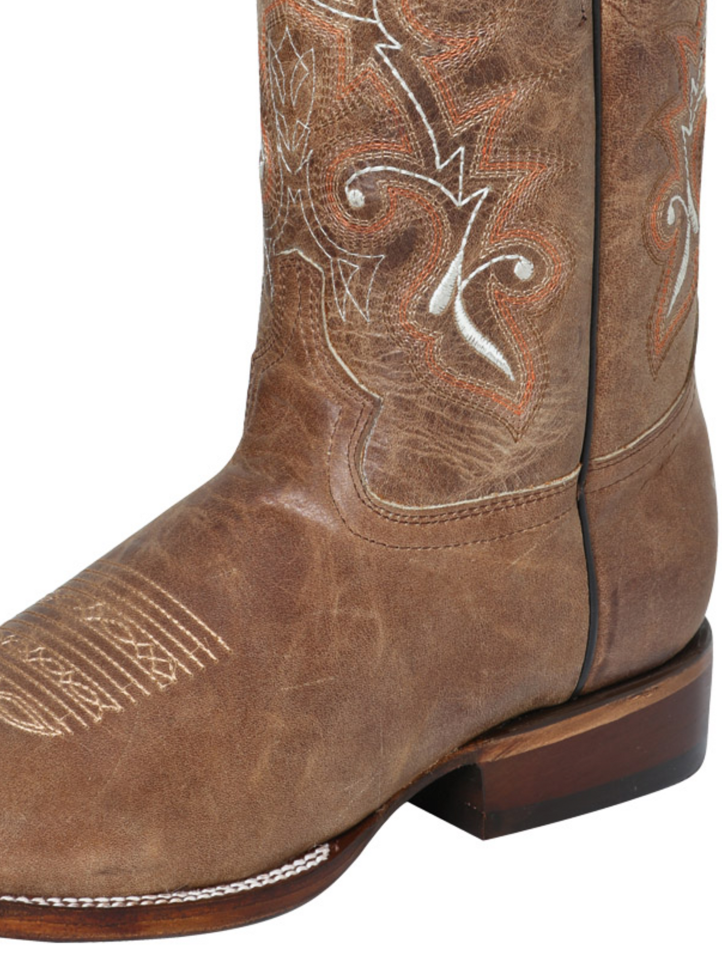 Classic Genuine Leather Rodeo Cowboy Boots for Men 'El Señor de los Cielos' - ID: 124068 Cowboy Boots El Señor de los Cielos