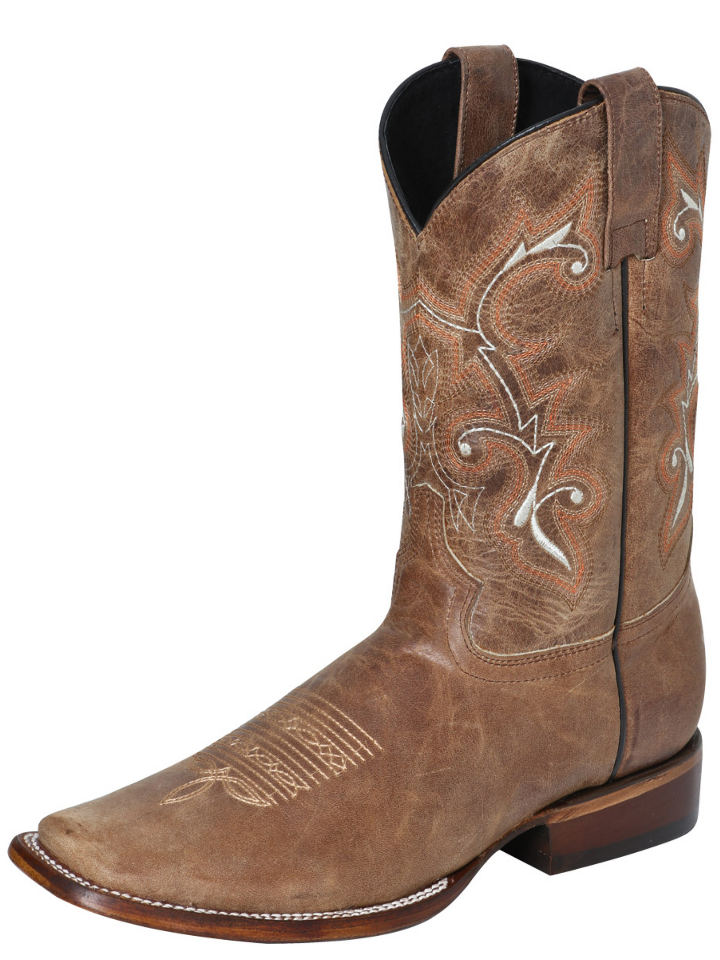 Classic Genuine Leather Rodeo Cowboy Boots for Men 'El Señor de los Cielos' - ID: 124068 Cowboy Boots El Señor de los Cielos Tang