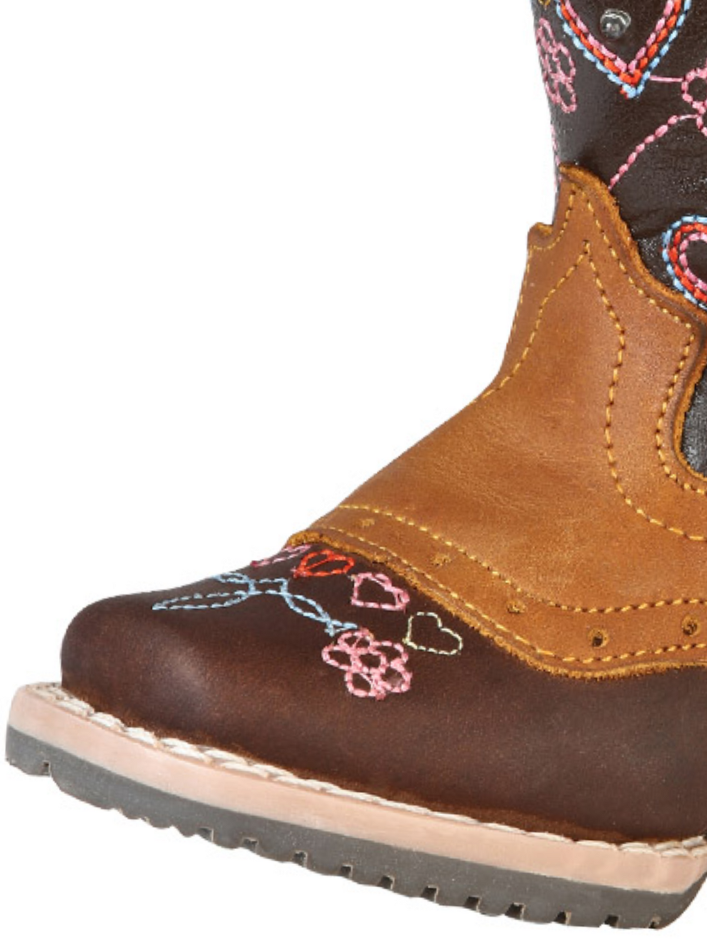 Kids - Rodeo Cowboy Boots with Genuine Leather Mask for Babies 'Jar Boots' - ID: 126576