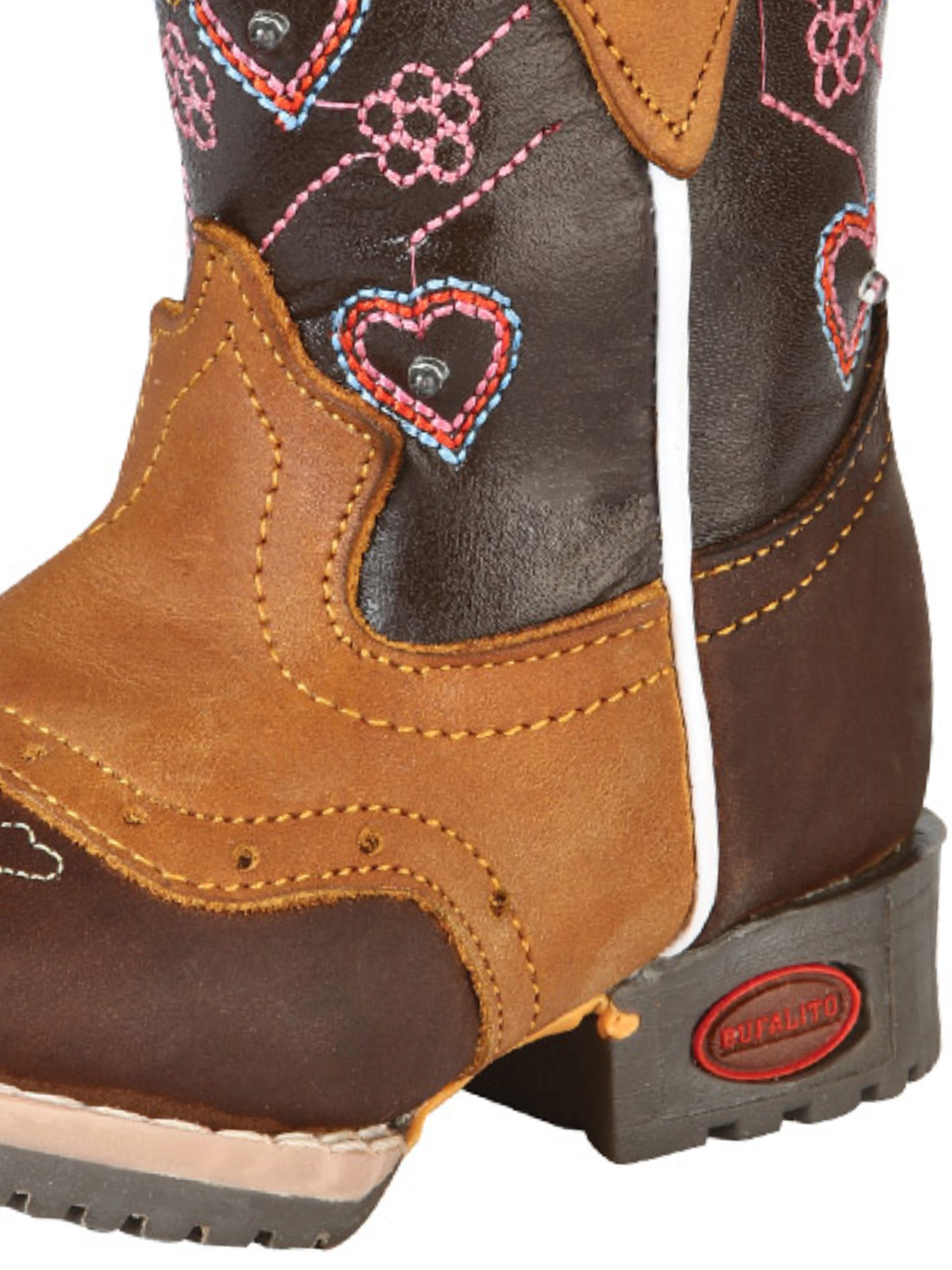 Kids - Botas Vaqueras Rodeo con Antifaz de Piel Genuina para Bebes 'Jar Boots' - ID: 126576 Cowboy Boots Jar Boots 