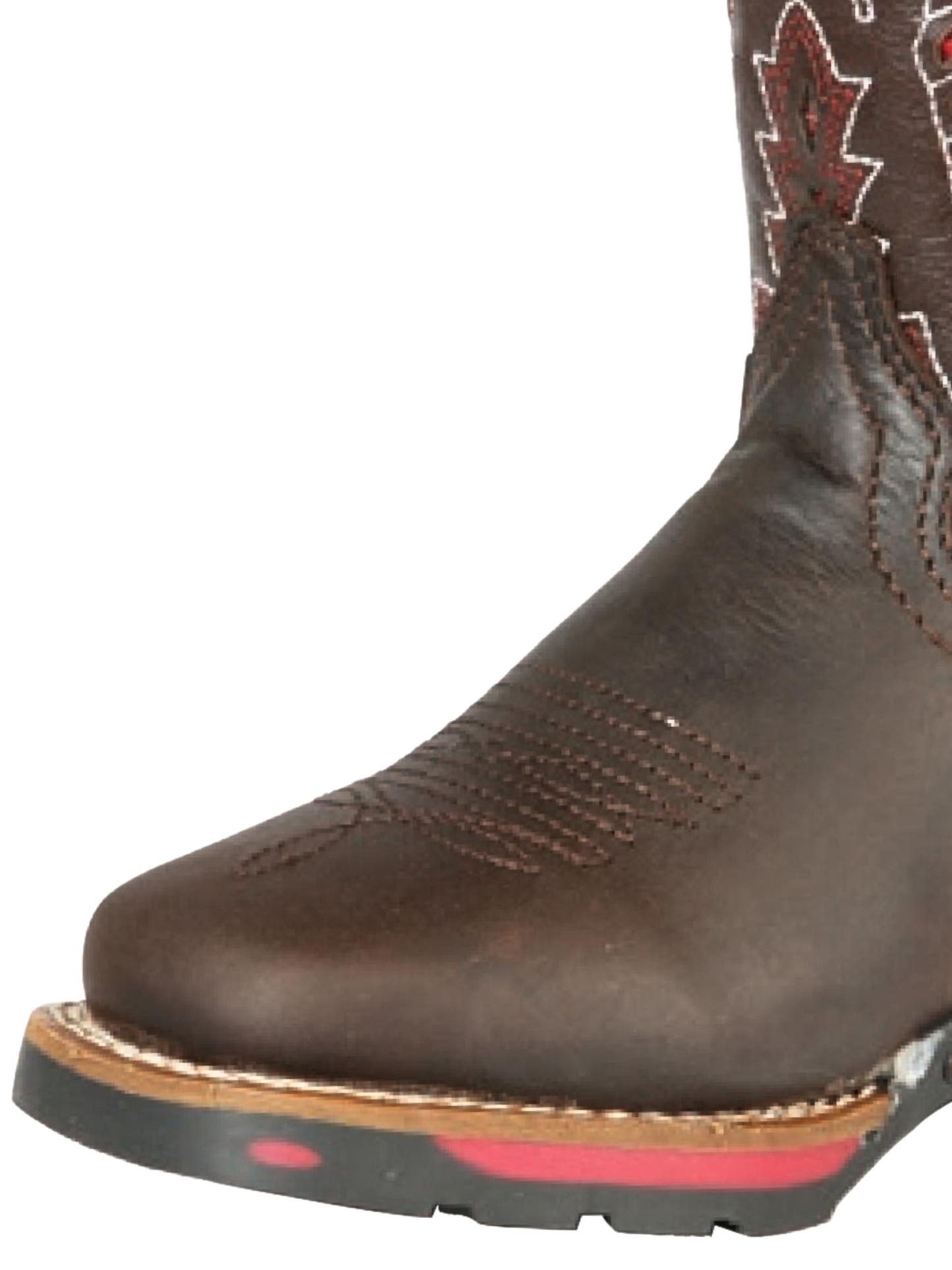 Kids - Classic Genuine Leather Rodeo Cowboy Boots for Boys 'Buffalo' - ID: 126588